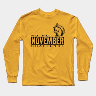 No Nut November Challenge Long Sleeve T-Shirt